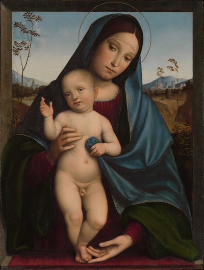 Madonna and Child by Il Francia
